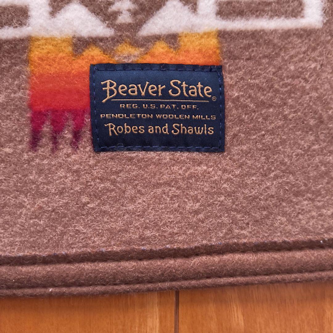 Pendleton Beaver State ブランケット　カーキ