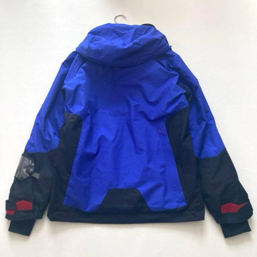 【高機能】デサント HEAT NAVI 中綿スキーウェア ジャケット L ブルー