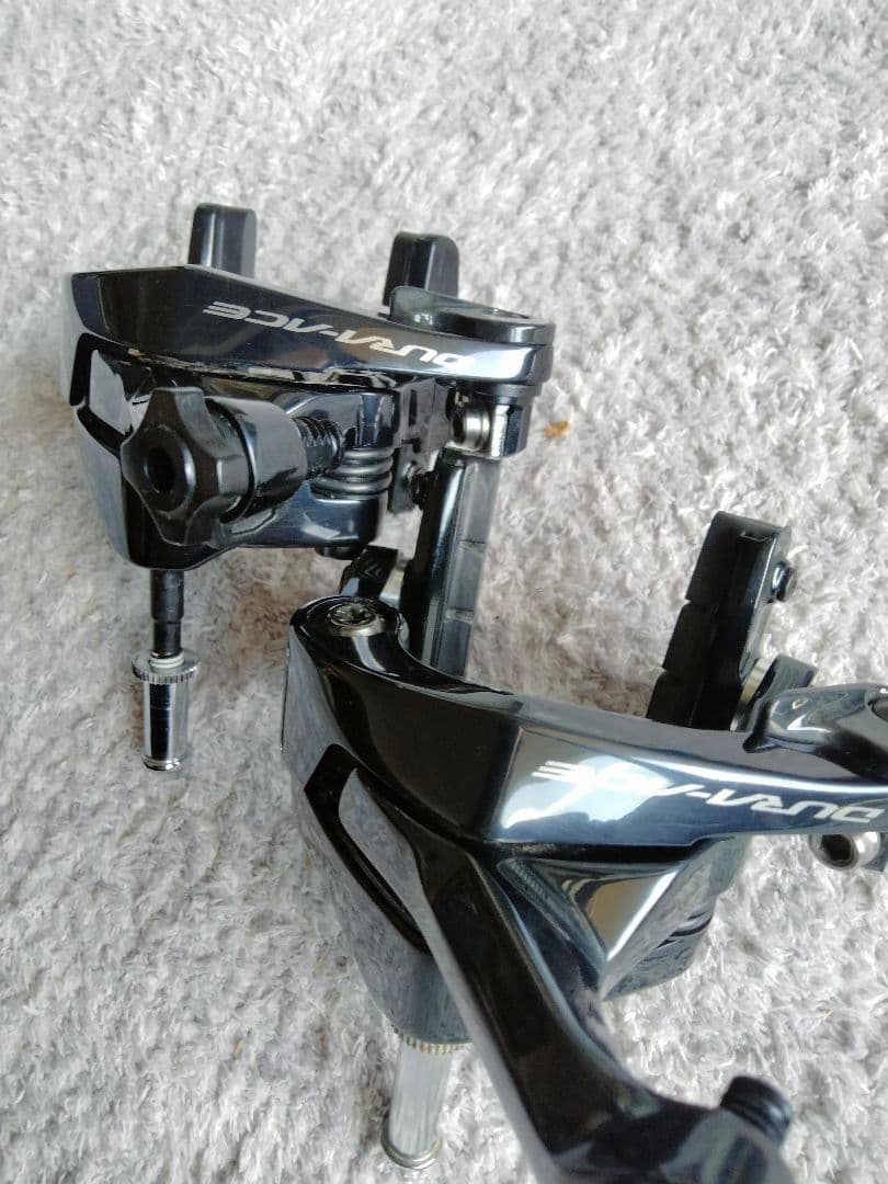 シマノ　DURA-ACE ブラック キャリパーブレーキ　BR-9100