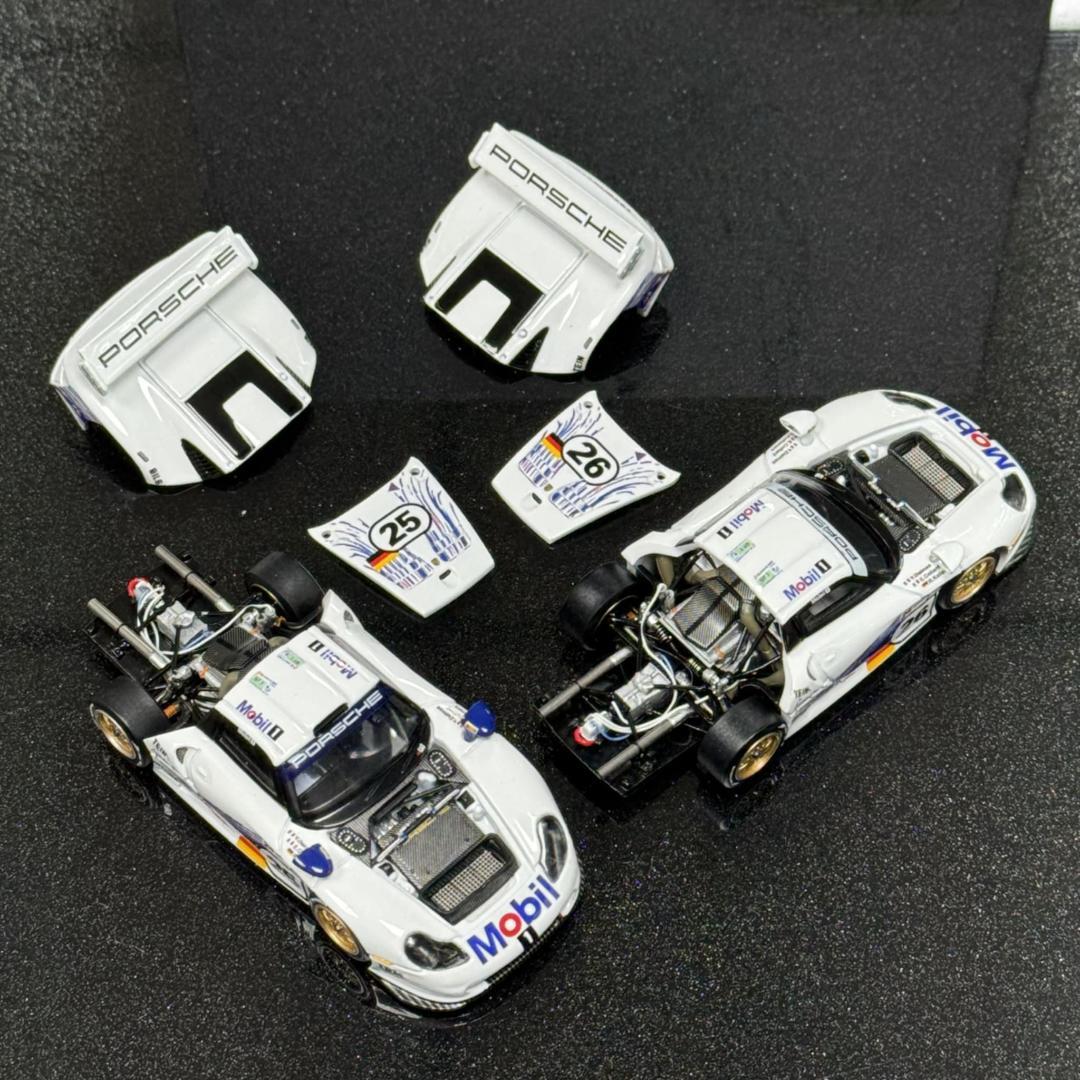 TSD 1/64 ポルシェ 911 GT1 1997 #25