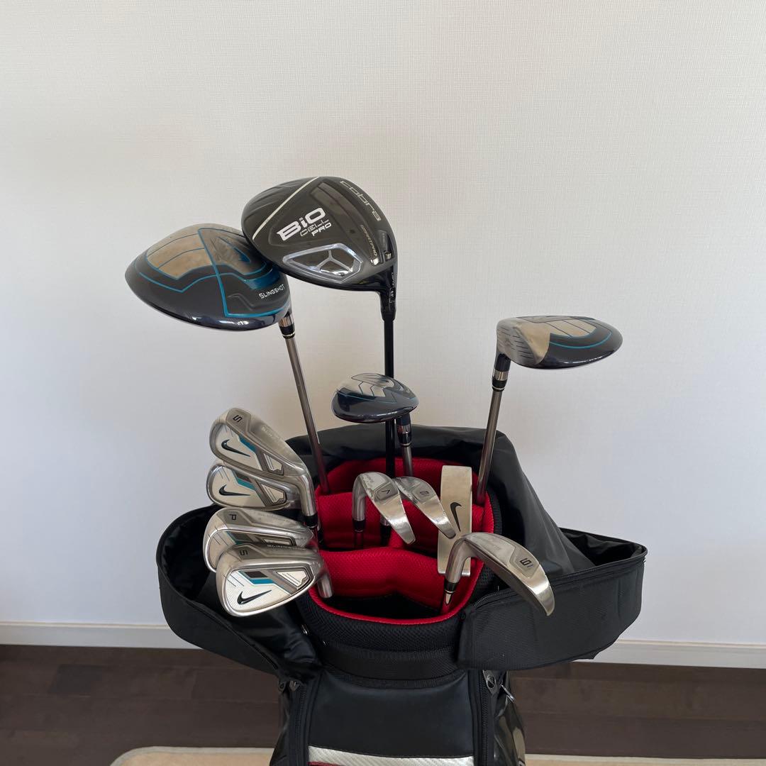 NIKE GOLF キャディバッグ クラブセット付き
