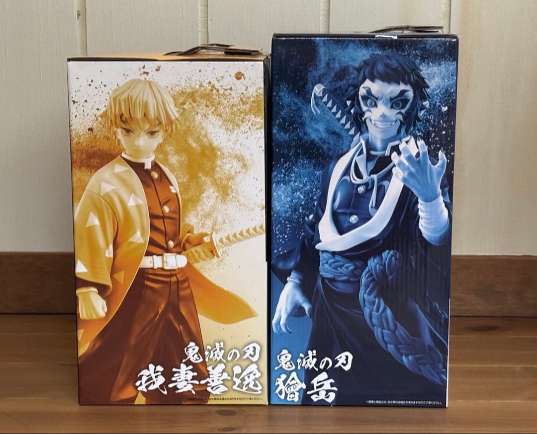【鬼滅の刃】一番くじ フィギュア 我妻善逸 獪岳