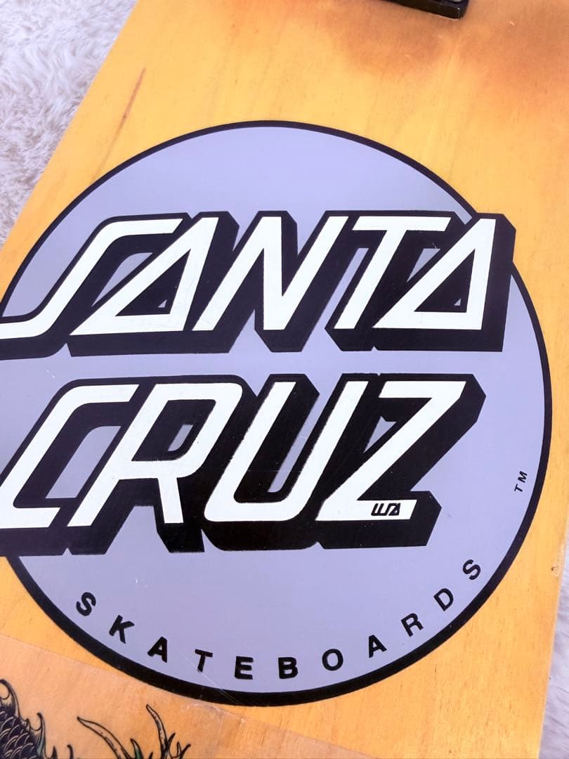 超美品♪Santa Cruz スケボー コンプリート BONES REDS