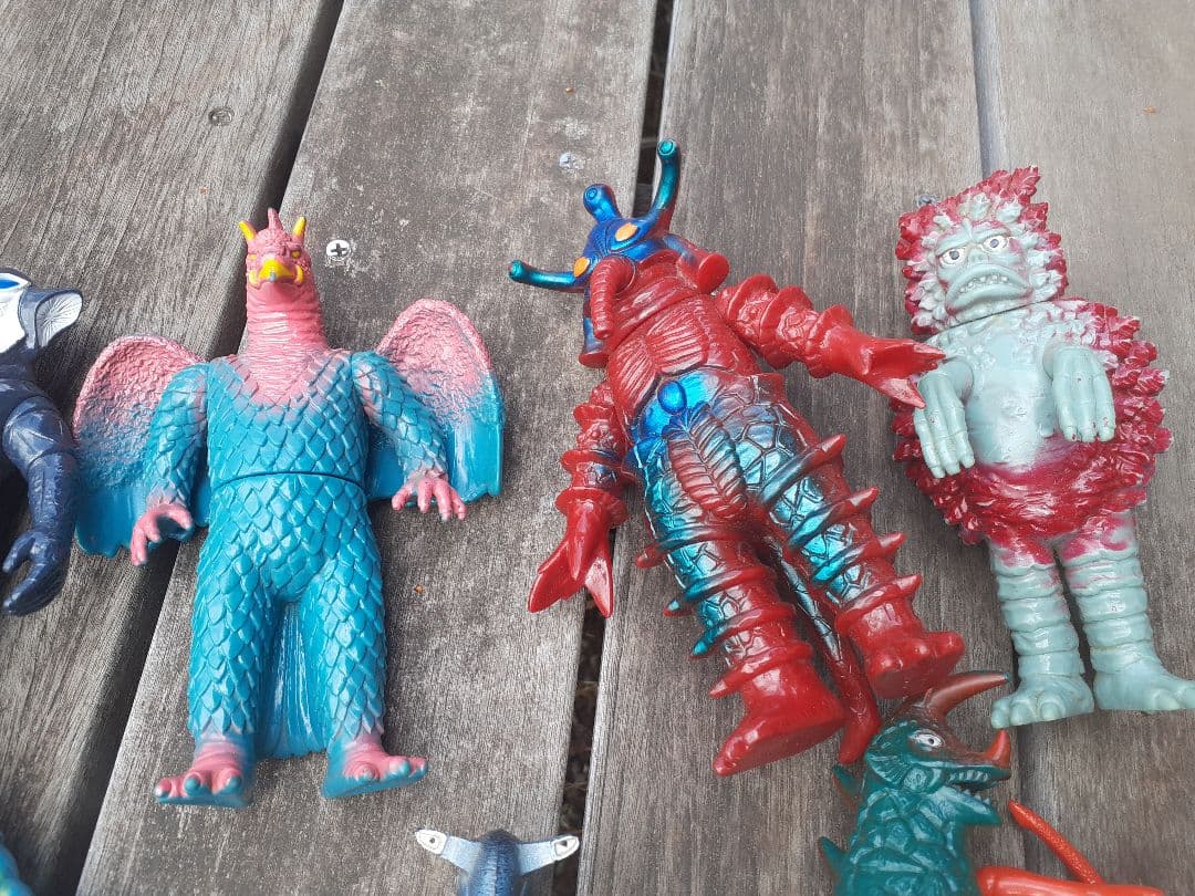 バンダイ ウルトラマン怪獣 ソフビ 当時物　日本製　22個セット