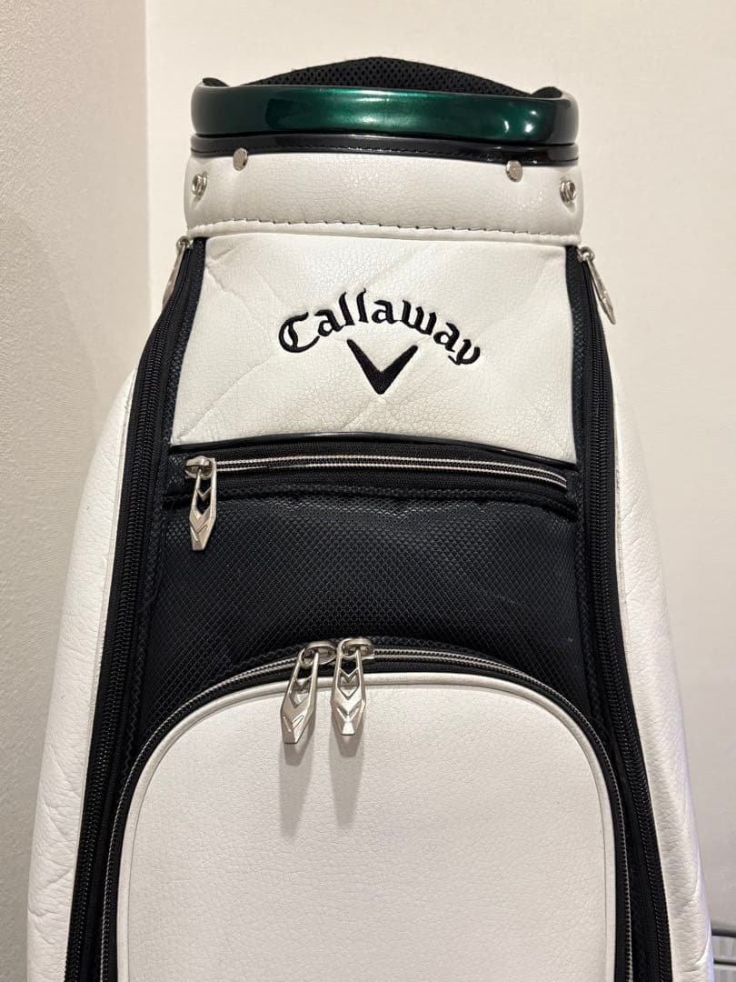 Callaway キャディバッグ ホワイト/グリーン
