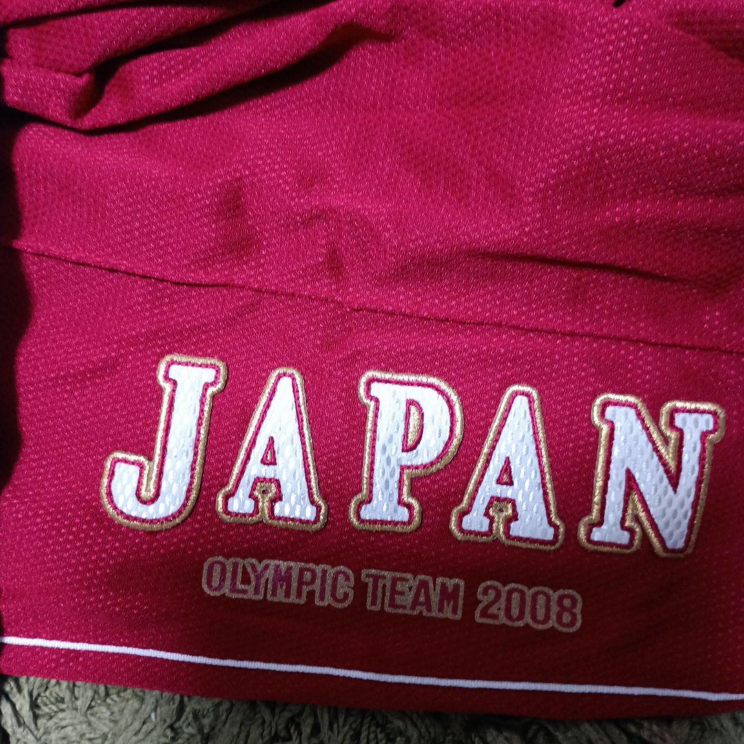 日本オリピック08上（L着丈71,身幅59,袖丈61）下（M股下74,太股25）