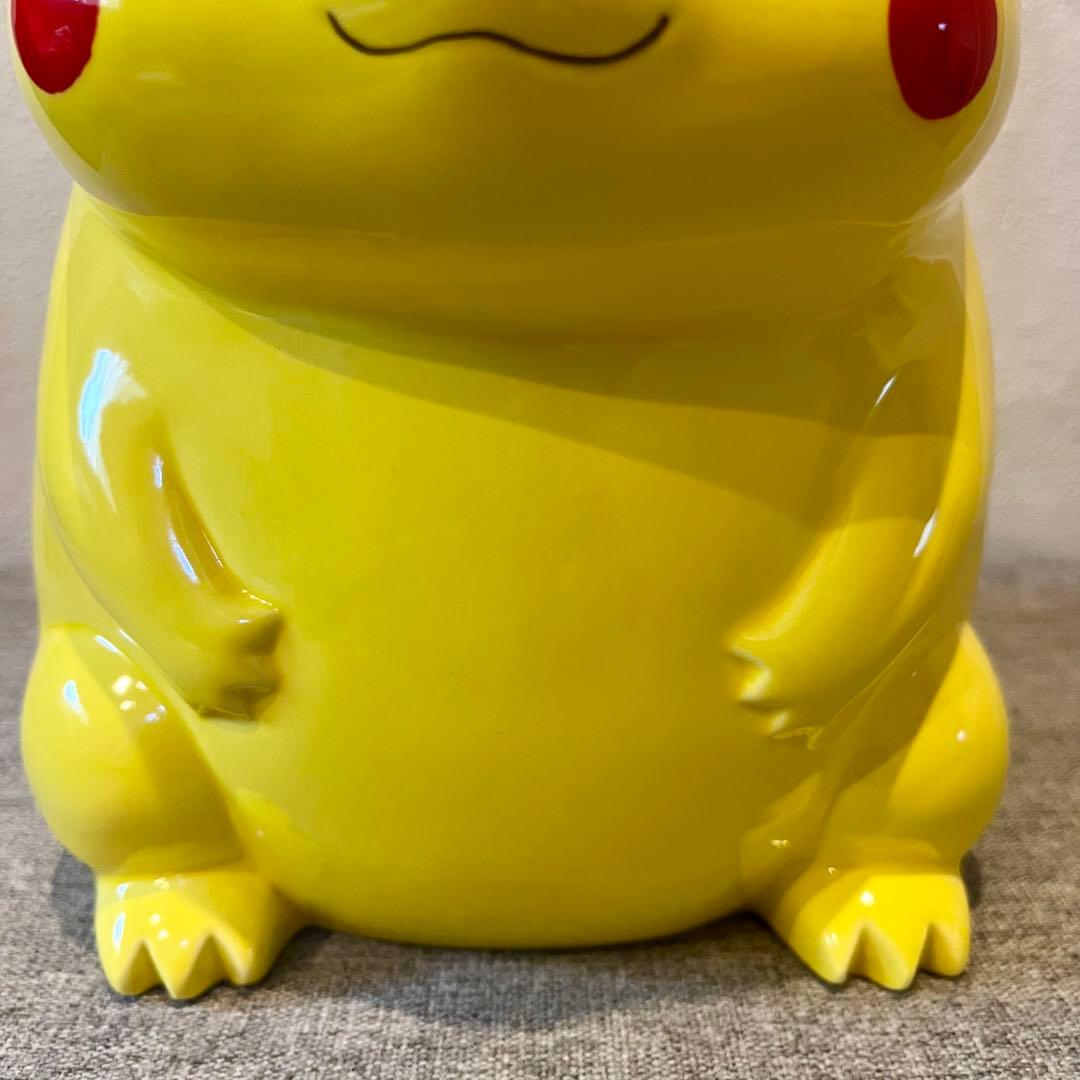 ピカチュウ 陶器　貯金箱　特大　XLサイズ　レトロ　初期