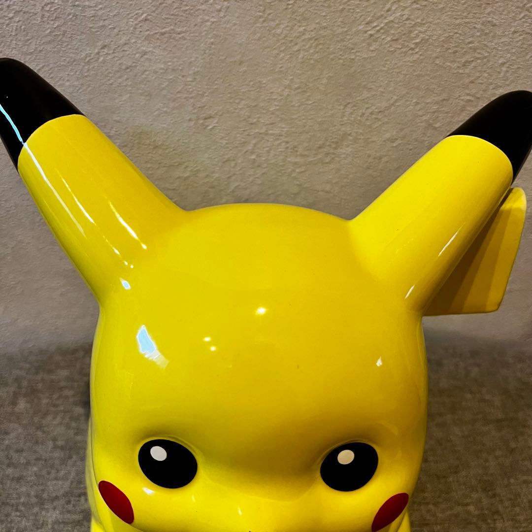 ピカチュウ 陶器　貯金箱　特大　XLサイズ　レトロ　初期