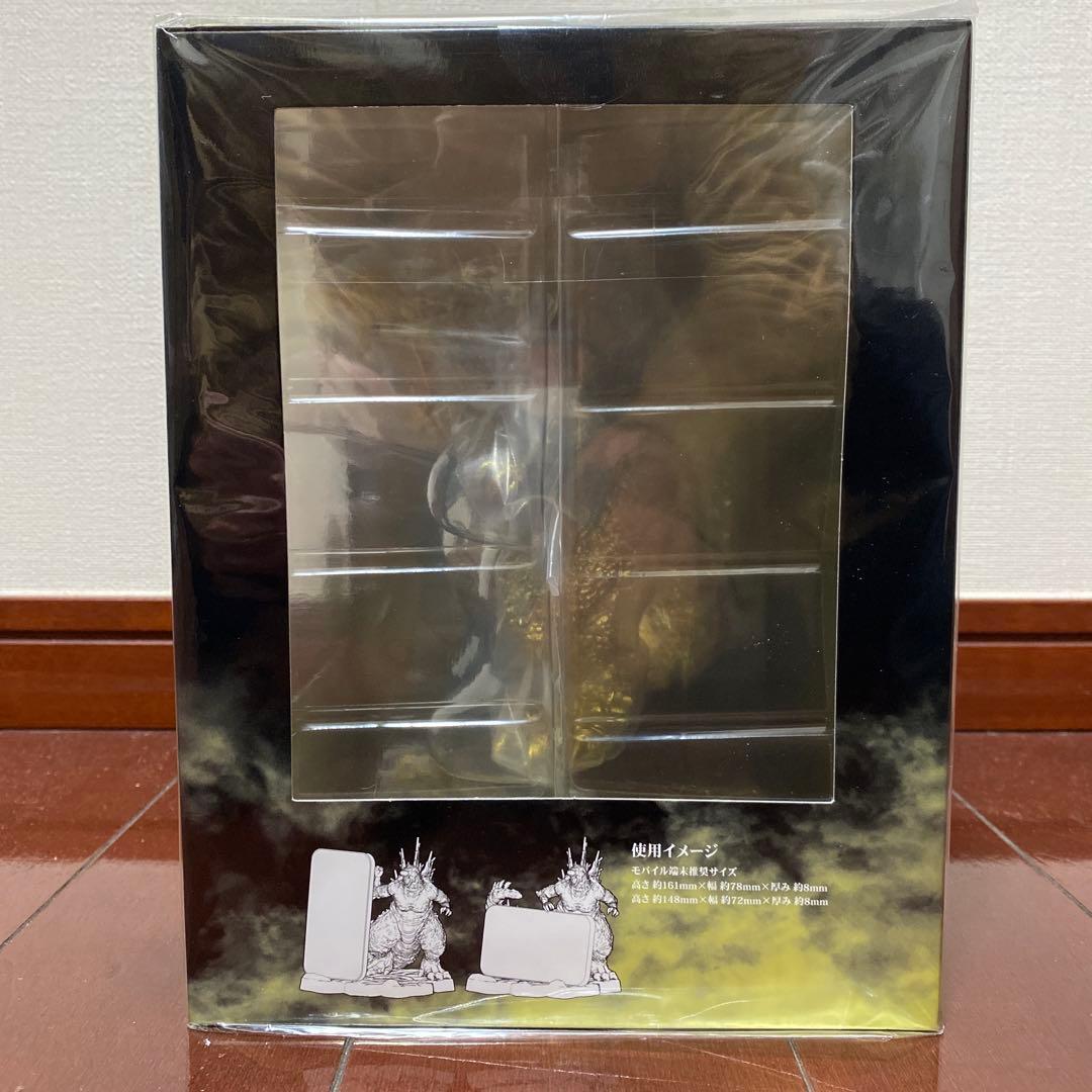 【限定】デスクトップモンスター ゴジラ (2023) モバイルスタンド GOLD