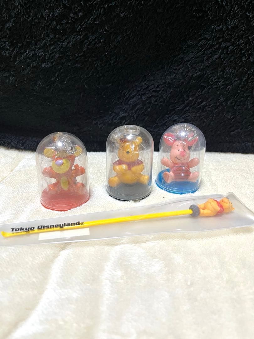 くまのプーさん カプセル　フィギュア　キーホルダー　置物　耳かき