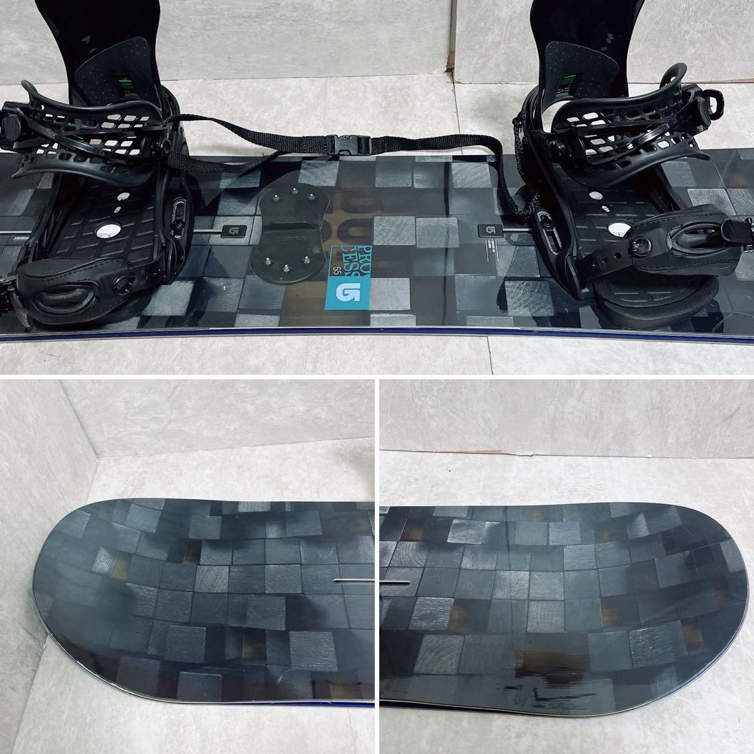 バートン PROCESS 155cm スノーボード セット DIODE 15