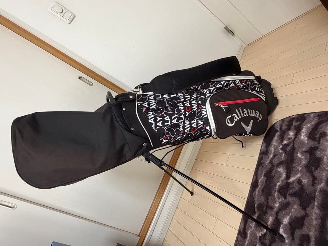 キャロウェイ キャディバッグ スタンド式 ベア くま ブラック