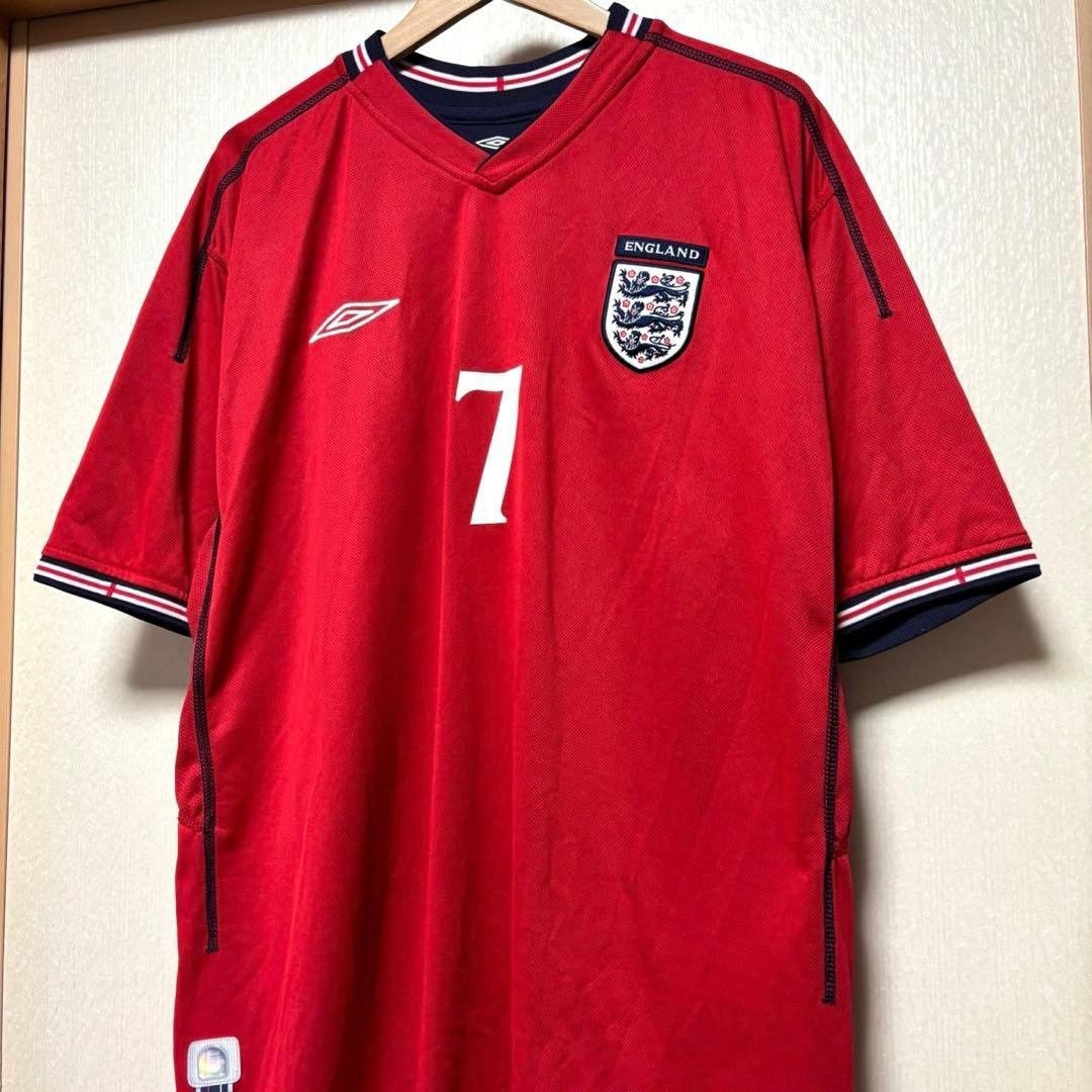 ✨良品✨ UMBRO イングランド代表 ベッカム ユニフォーム リバーシブル