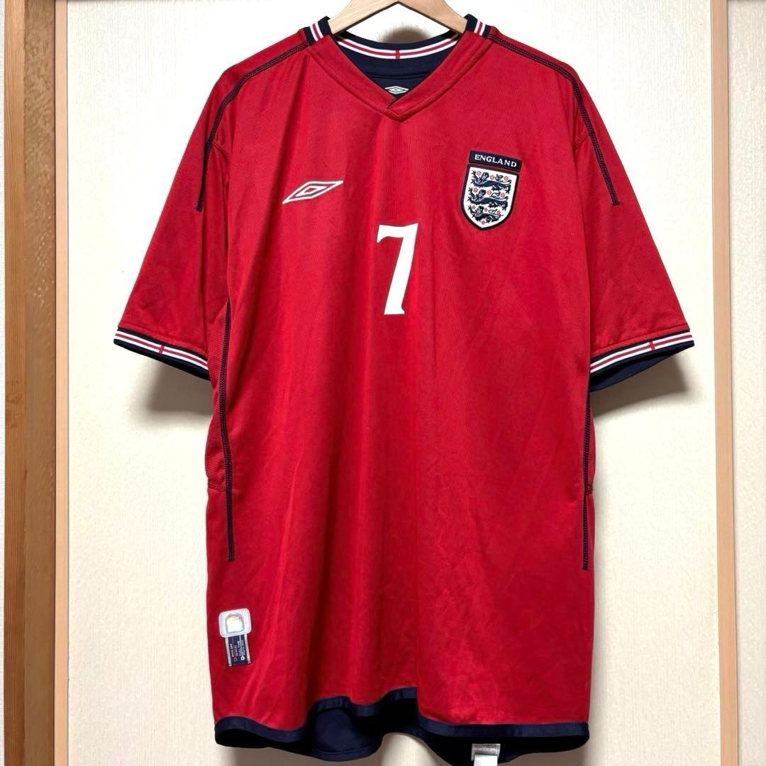 ✨良品✨ UMBRO イングランド代表 ベッカム ユニフォーム リバーシブル