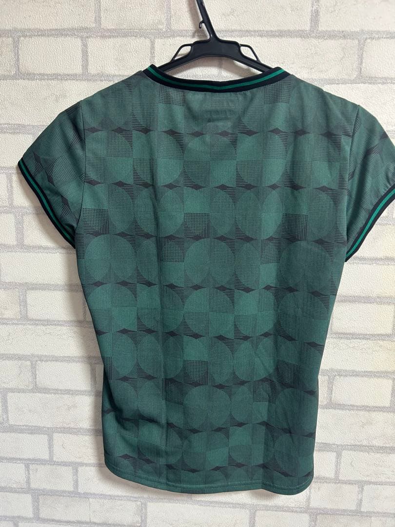 YONEX テニスウェア Tシャツ スカートセット JP M グリーン