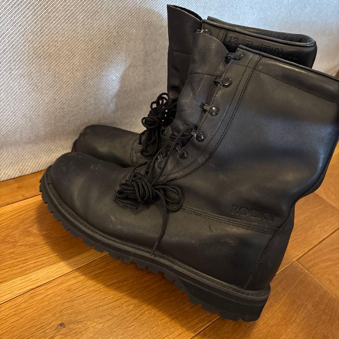 MILITARY US12GORETEXWATERPROOF コンバットブーツ黒