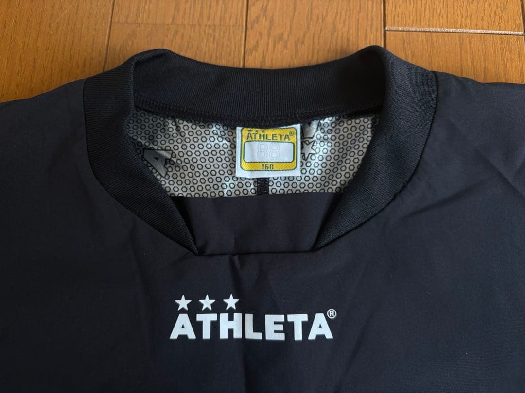 【未使用】ATHLETA ピステ上下セット 160 ブラック