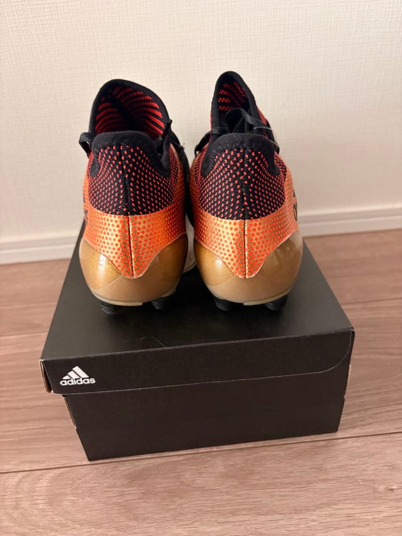 adidas X 17.1 サッカーシューズ・スパイク ゴールド/オレンジ