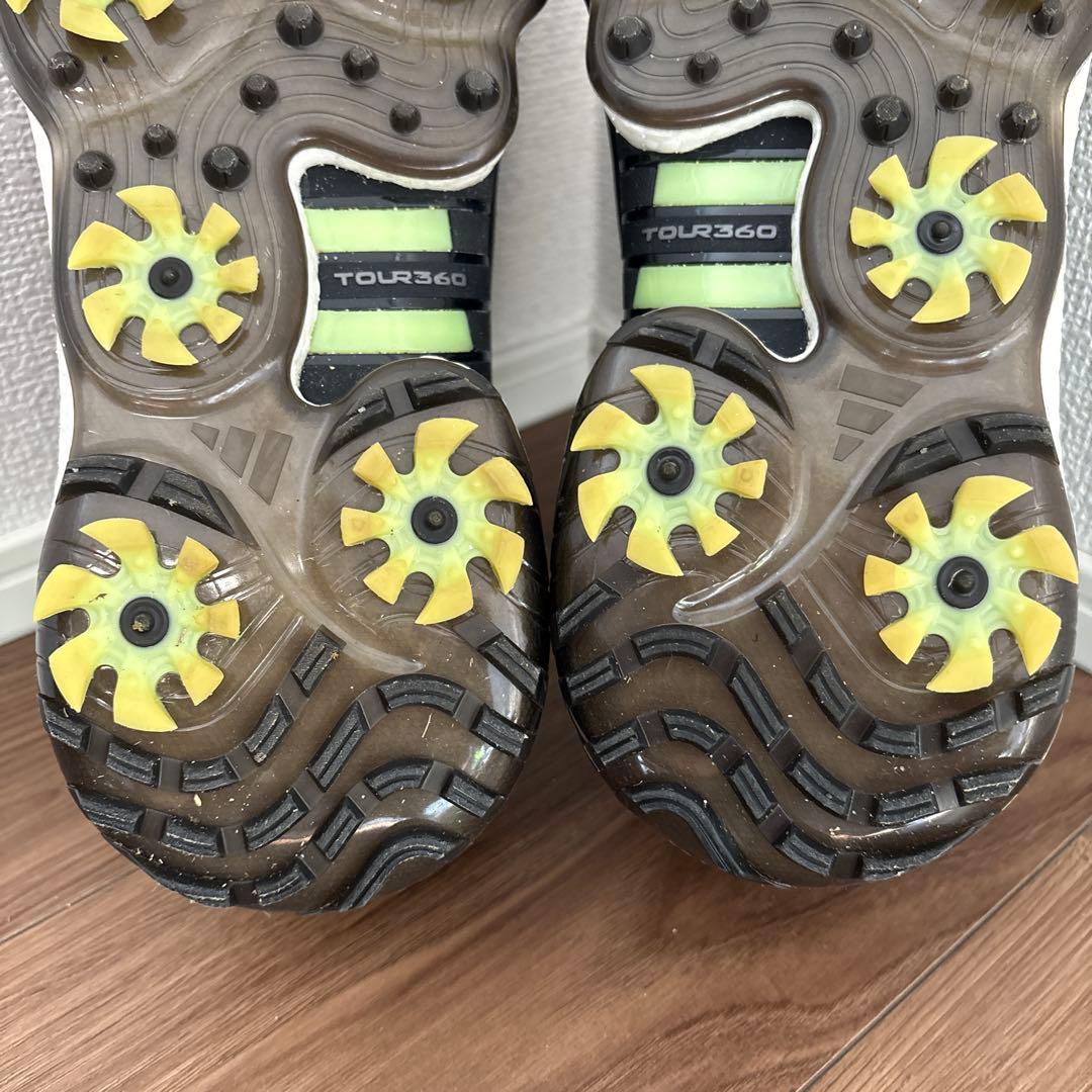 adidas BOOST ツアー360 22 ボアゴルフ　ブラック　29c