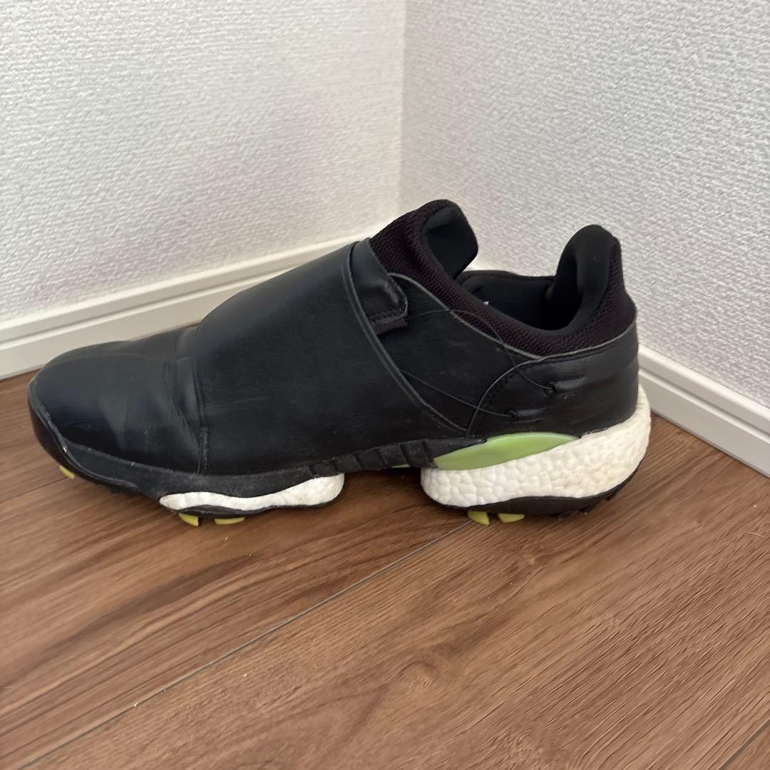 adidas BOOST ツアー360 22 ボアゴルフ　ブラック　29c