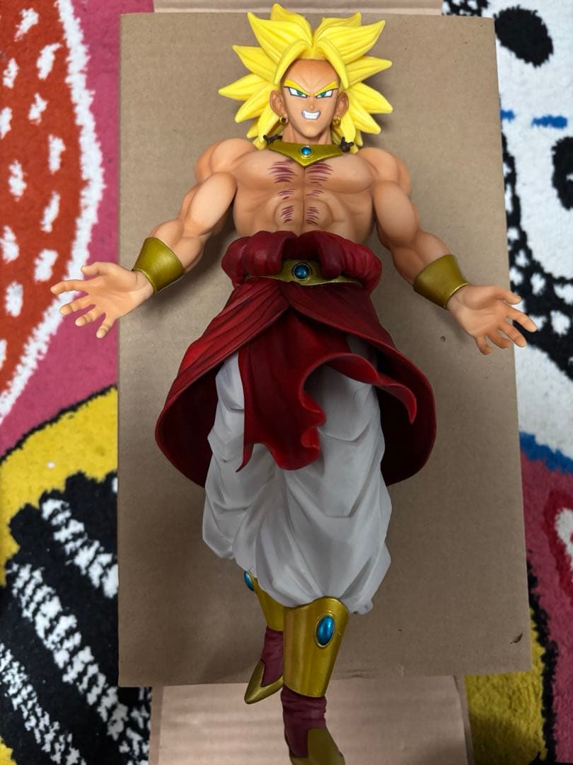 一番くじ ドラゴンボール C賞 超サイヤ人ブロリー フィギュア　黄髪　金髪