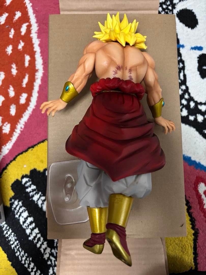 一番くじ ドラゴンボール C賞 超サイヤ人ブロリー フィギュア　黄髪　金髪