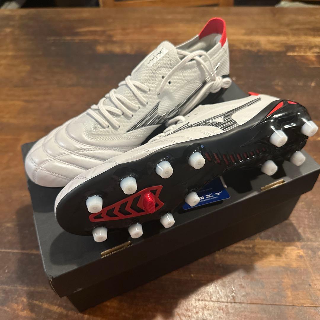 Mizuno Morelia Neo III 26.5cm ホワイト/レッド