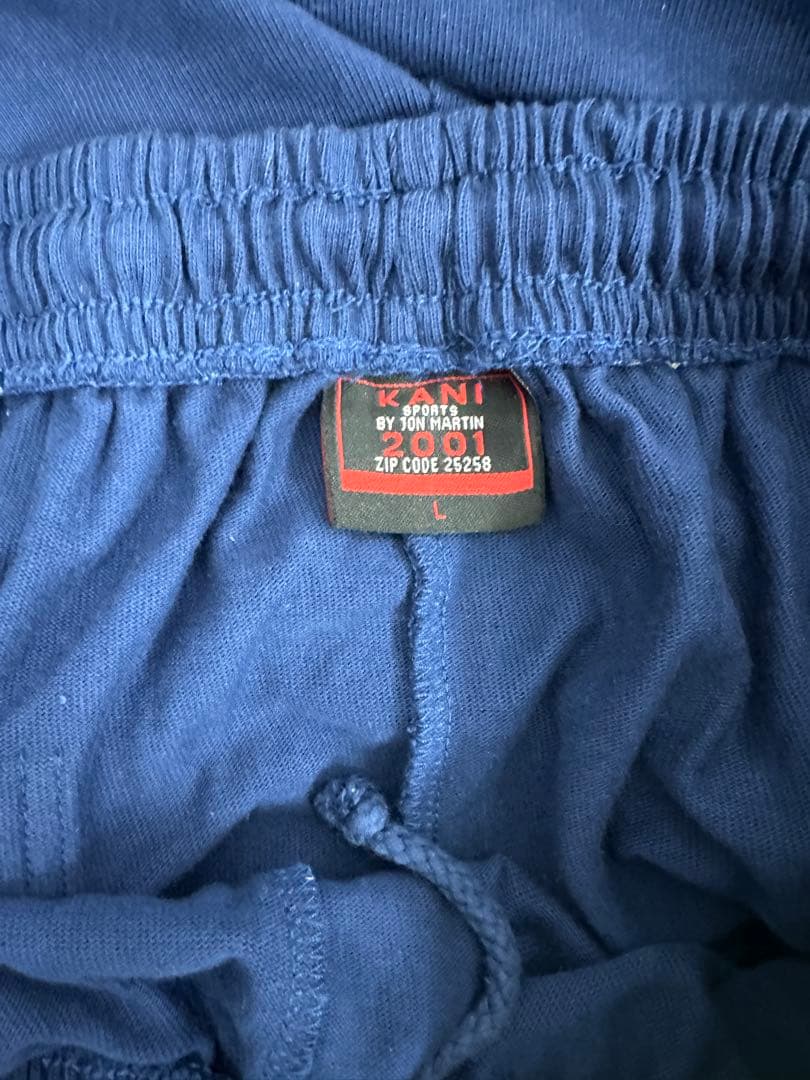 【美品】カールカナイ ビッグ刺繍ロゴ ゲームシャツ上下セット