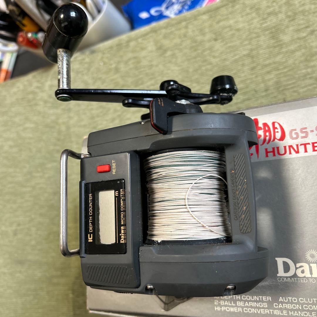 Daiwa Hunter G5-50 深度カウンター付きリール　【ジャンク品】