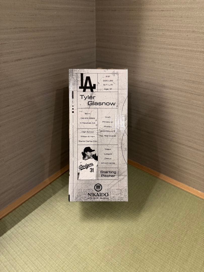 【新品未開封】ドジャース／グラスノー　ボブルヘッド　現地観戦　来場者記念