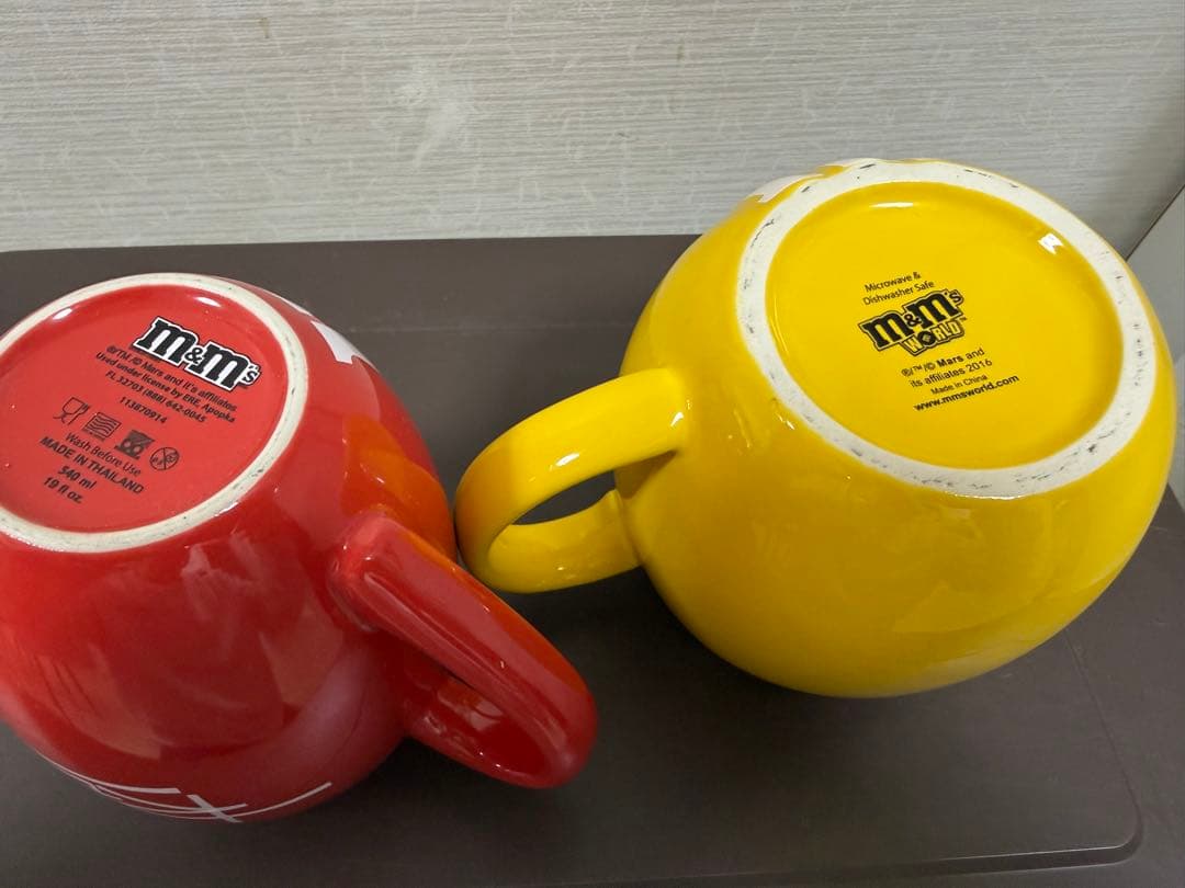 M&M'sキャラクター マグカップ2個セット　未使用品