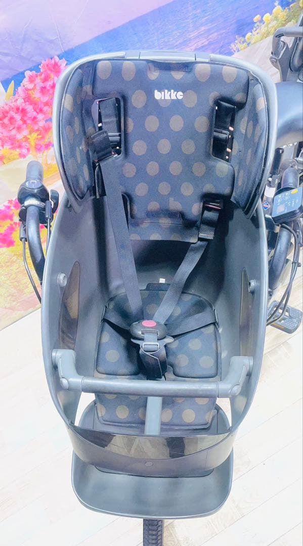 超人気！BIKKE ビッケ13AH！⭐️ブリヂストン子供乗せ電動自転車Y3438