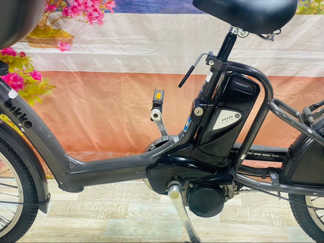 超人気！BIKKE ビッケ13AH！⭐️ブリヂストン子供乗せ電動自転車Y3438