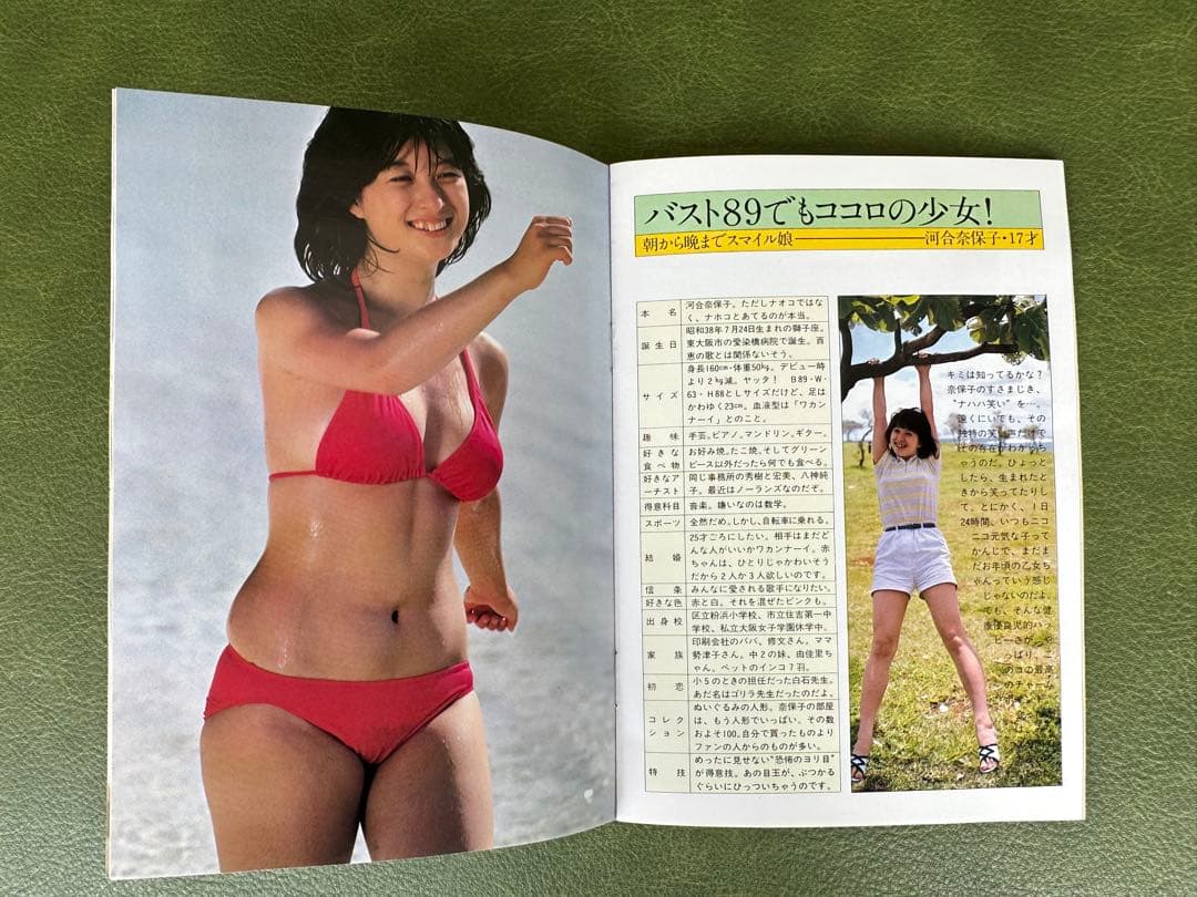 昭和アイドル　松田聖子　河合奈保子　三浦順子のブックなど　昭和レトロ　激レア