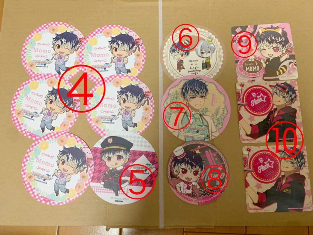 アイドリッシュセブン 百 コースター 写真 色紙