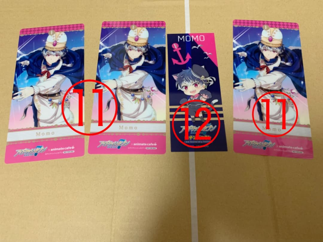 アイドリッシュセブン 百 コースター 写真 色紙