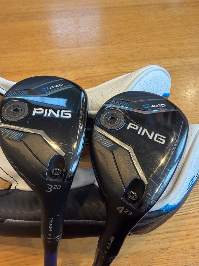 PING G440 ハイブリッド　#3 20° #4 23° カスタムシャフト