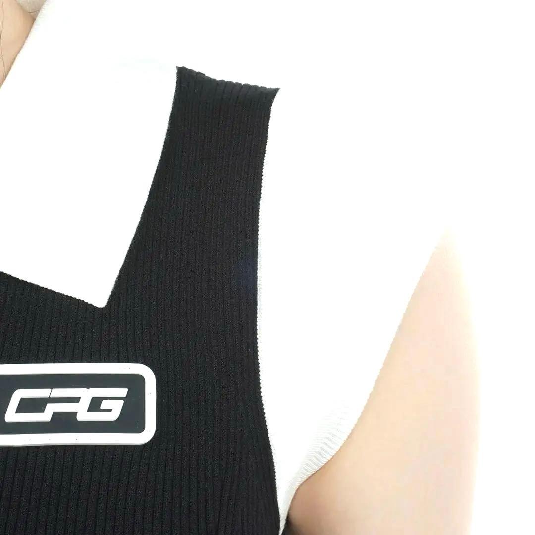 CPG GOLF ブラック スキッパーニットドレス ♡新品未使用♡ゴルフウェア♡