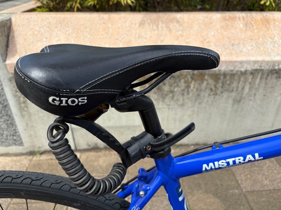 GIOS MISTRAL（ジオス ミストラル）クロスバイク カスタムパーツ付き