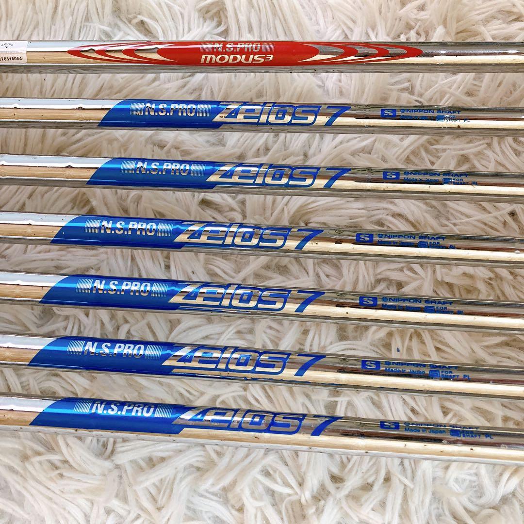 callaway rogue star アイアン　7本セット　6-9,p,a,s