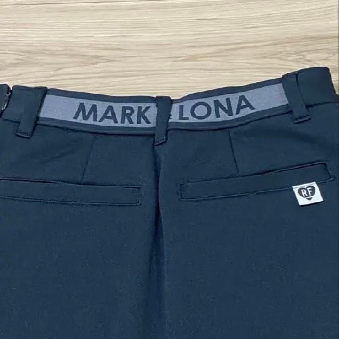 Mark&Lona ブラックスカート ハートポケット