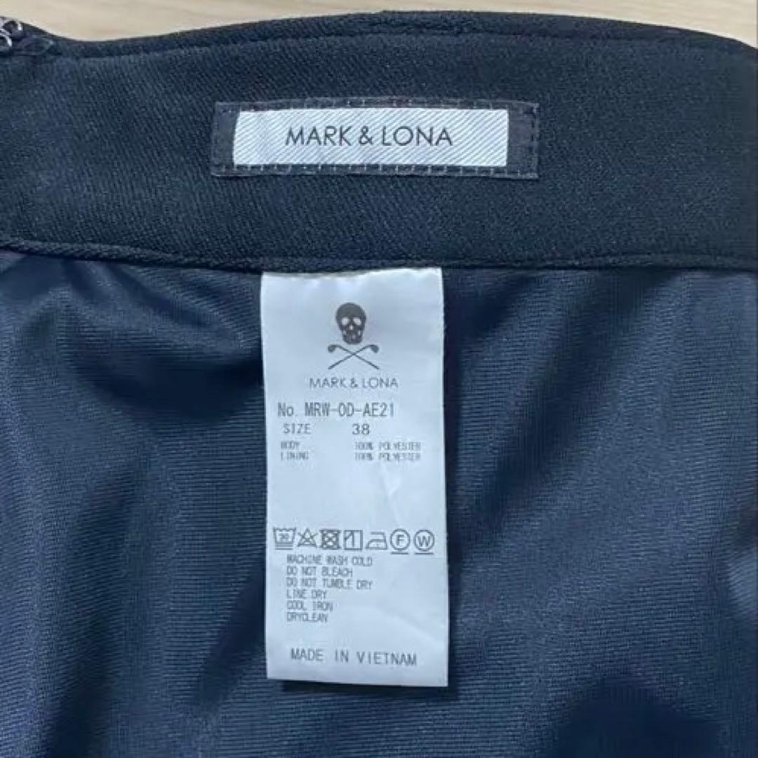 Mark&Lona ブラックスカート ハートポケット