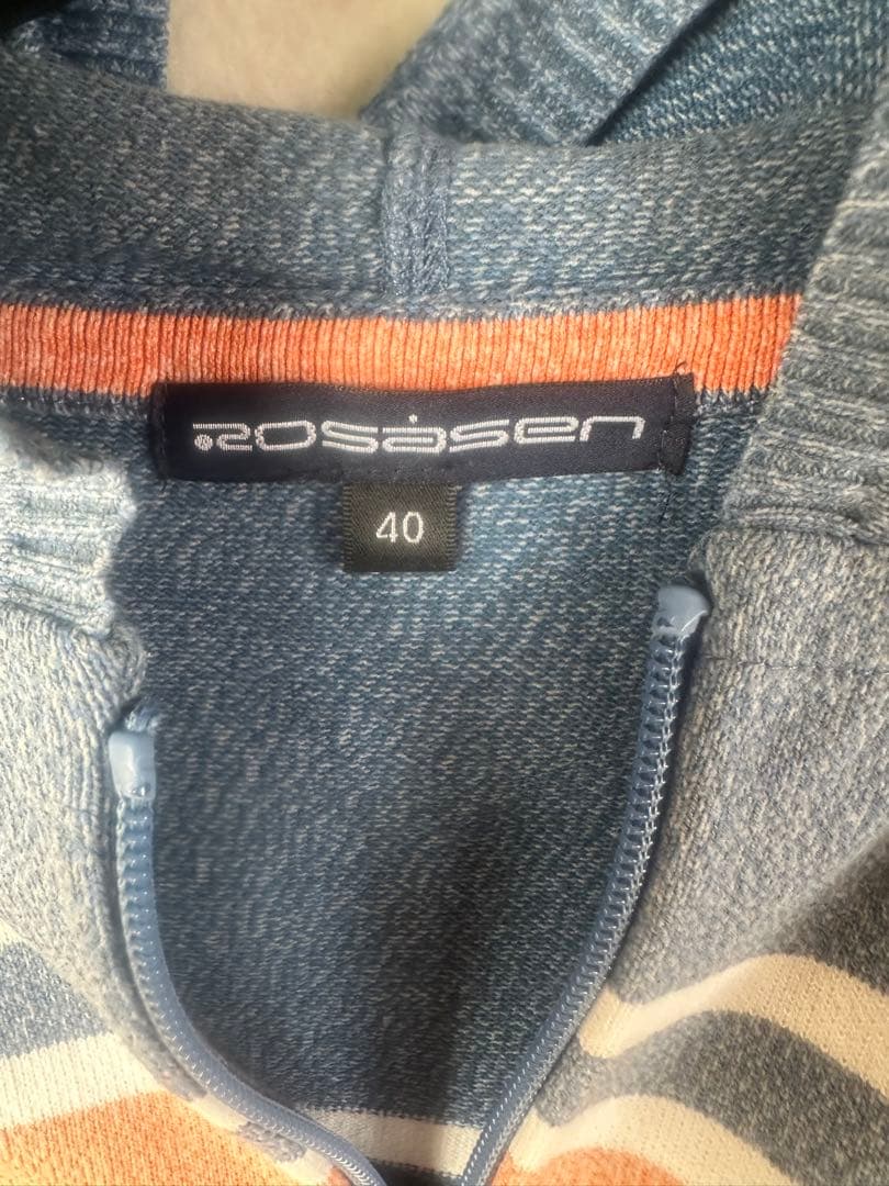 rosasen フード付きベスト 40 (M)
