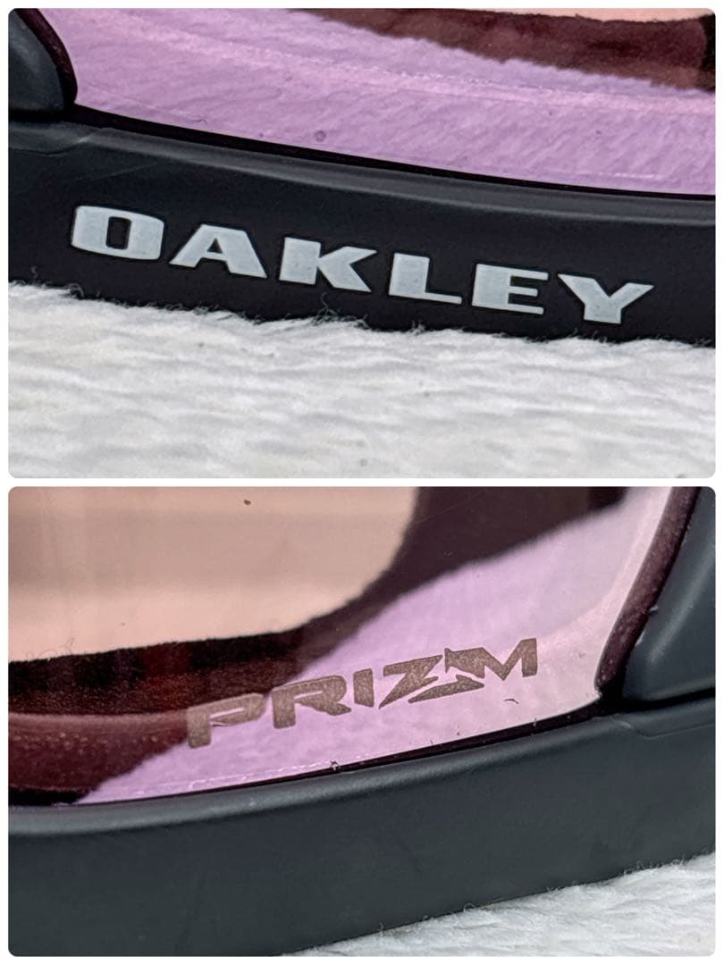 一級品✨OAKLEY PRIZM パープル　スノーゴーグル
