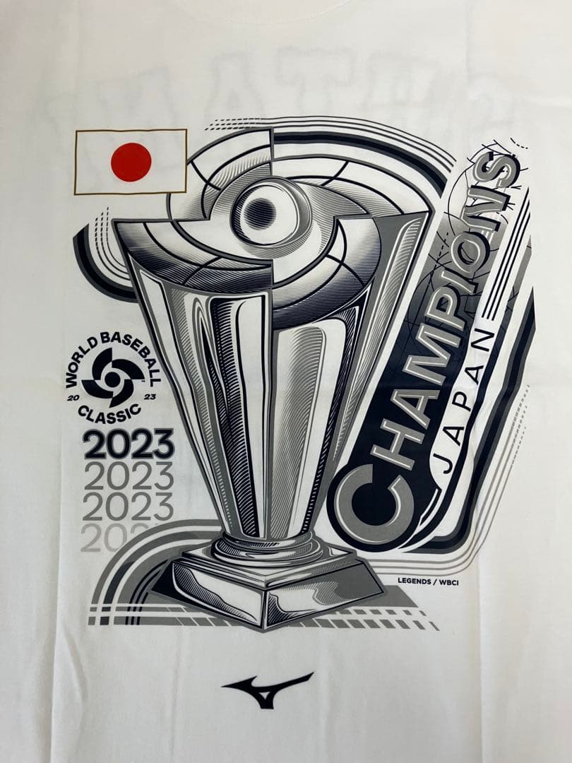 WBC 2023優勝記念大谷16 ホワイトTシャツ(未使用）【値引き中！】