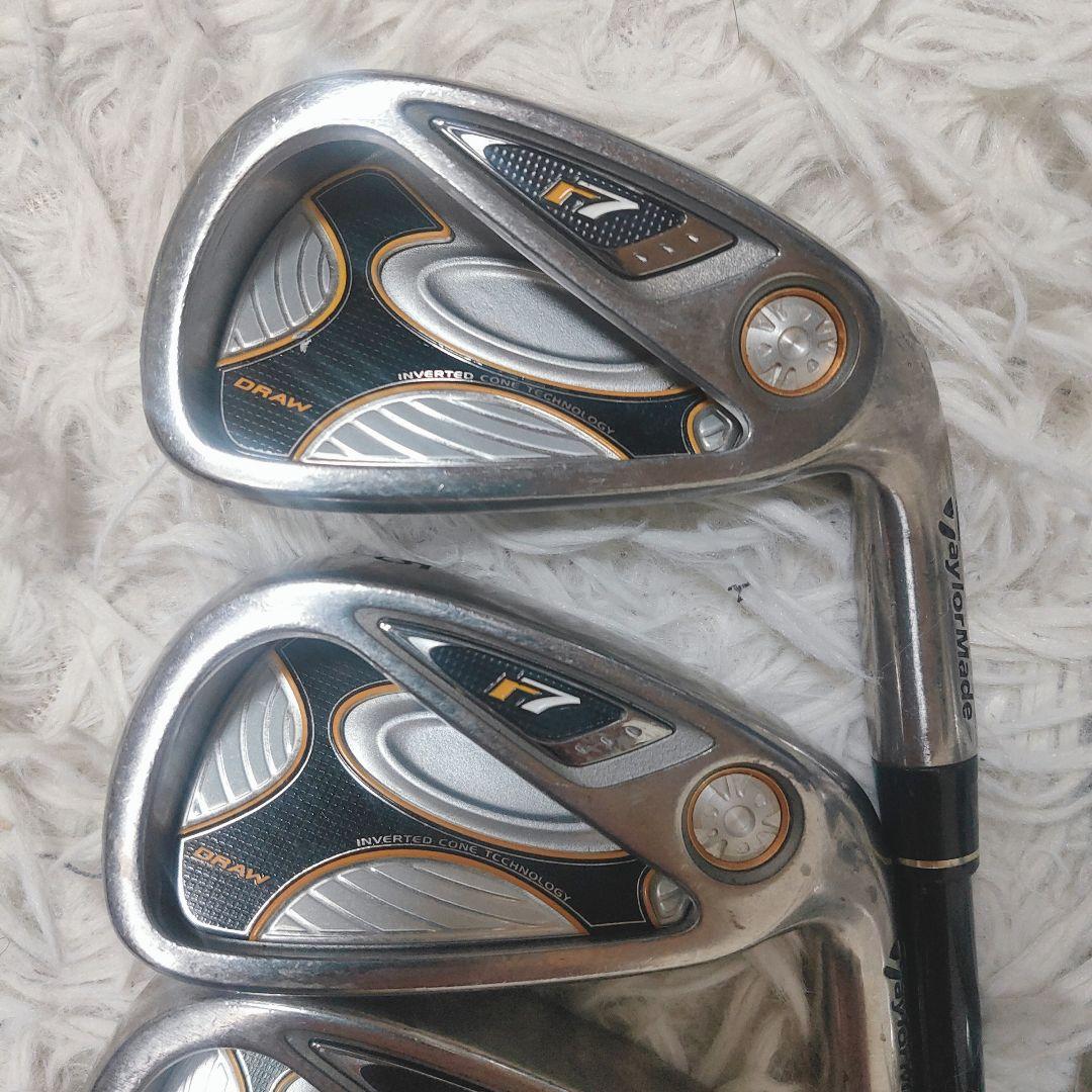 TaylorMade テーラーメイド r7 DRAW アイアン セット メンズ