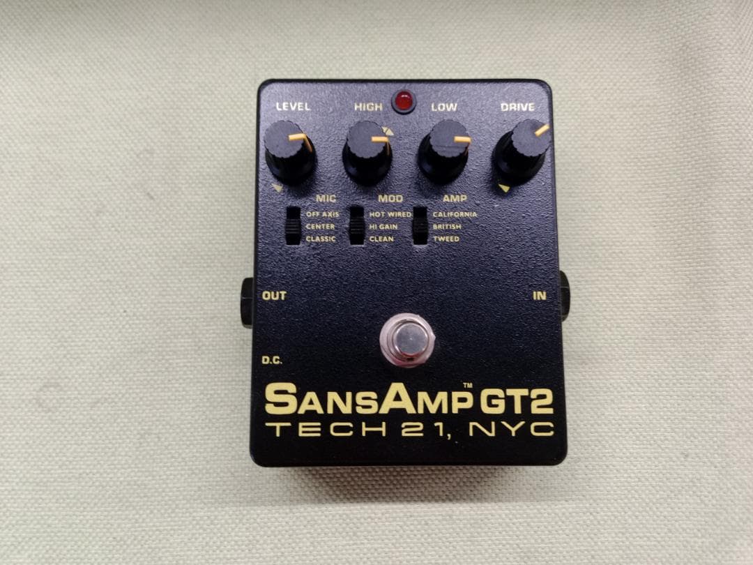 都《LMMPX》Sans Amp GT2 TECH 21 ギター　エフェクター