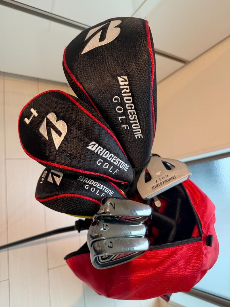 良品 BRIDGESTONE ジュニアゴルフセット 1回使用