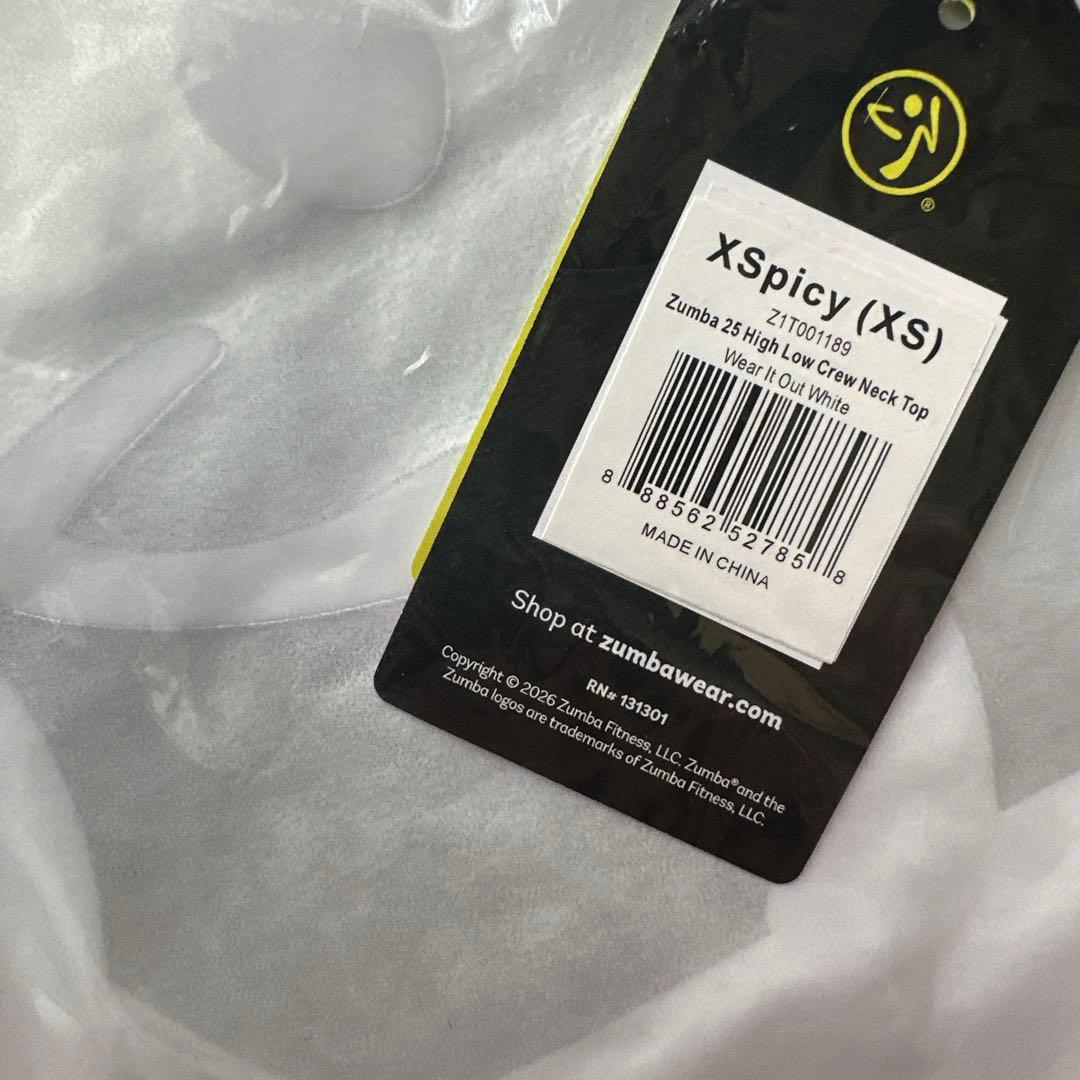 新品　正規品　ズンバ　X S Tシャツ