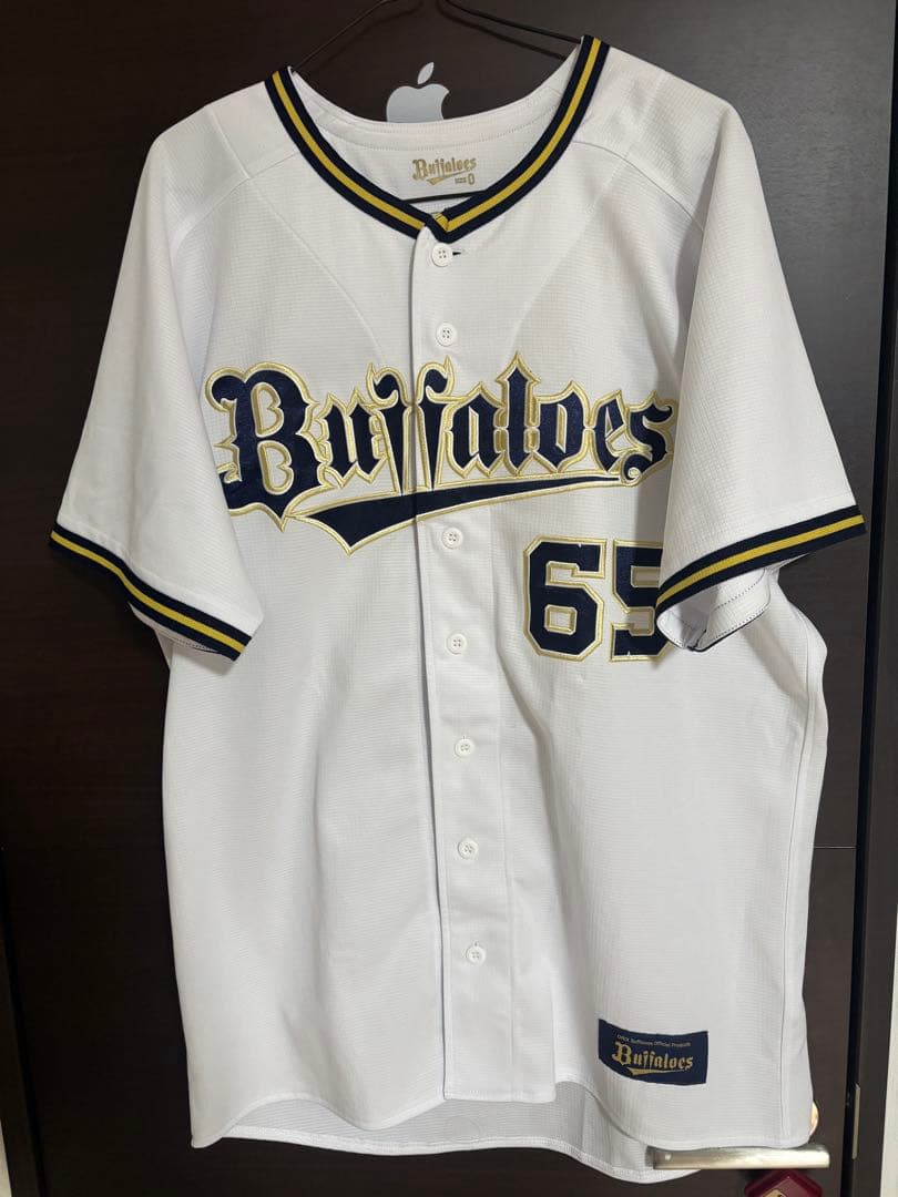 オリックスバファローズ　福田周平選手　65 サイズO タオル付